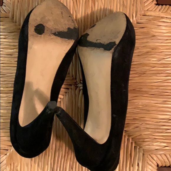 Zara Black Suede Heels - Picture 4 of 5